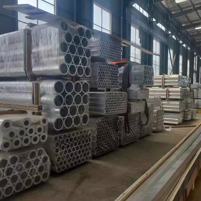 comprare La metropolitana d'anodizzazione della lega di alluminio di 6000 serie ha personalizzato la tubatura rettangolare della parete online manufacture