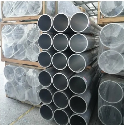 comprare 6061 5083 3003 2024 5052 7075 Tubo di alluminio senza cucitura rotondo/quadrato/arrotolato per la costruzione laterale online manufacture