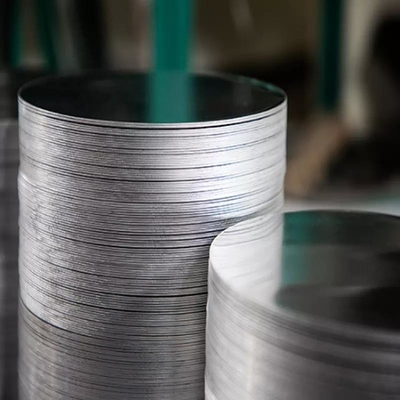 Piatto circolare di alluminio della lega del disco rotondo 1050 1060 1100 temperamento O industriale per vaso