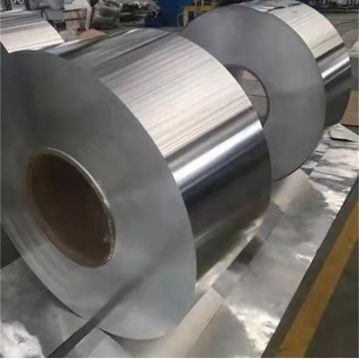 Bobina di alluminio della costruzione di industria Rotolo 0.6mm 0.8mm Bianco Spessore 50mm Larghezza