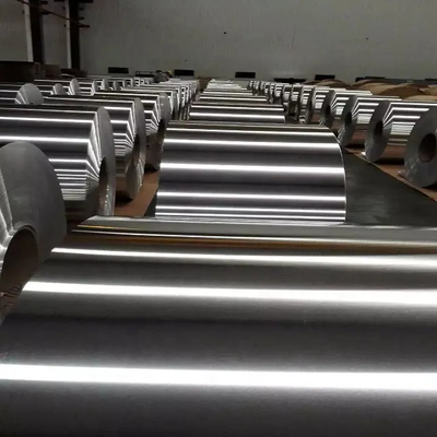 Il film ad alta resistenza del PVC della bobina d'acciaio di alluminio idrofila di colore dell'oro ha ricoperto il T3 6061 T6 2024