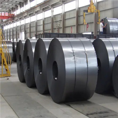 Astm A283 C bobina laminata a caldo 4X8 di acciaio al carbonio da 2 millimetri con colore nero della pittura