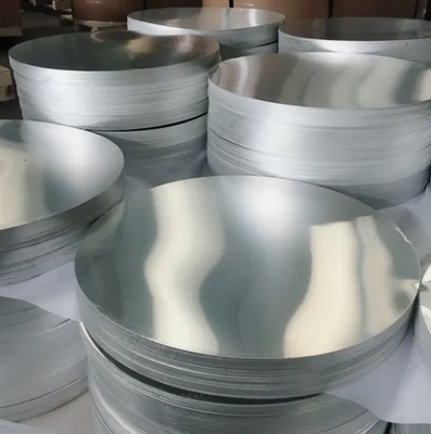 1050 1060 1100 3003 1070 8011 Piastra circolare di alluminio rotondo da 0,15 mm a 500 mm personalizzata per utensili da cucina