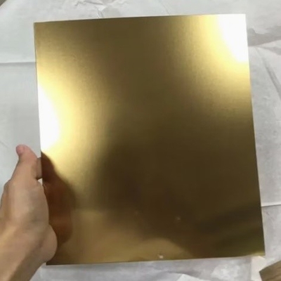 Colore Oro Oro Specchio n. 4 Ba 304 316 430 Piastra in acciaio inossidabile Decorativo