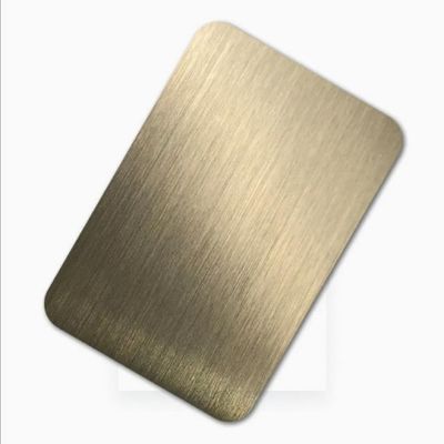 Piastra in acciaio inossidabile 304 304L 201 ASTM AISI con spessore 1mm-3mm e varie finiture superficiali per decorazione